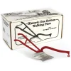 Manufacturer_SpecCast Implements<Historic One Bottom Red Frame Walking Plow, Farm Toy Museum