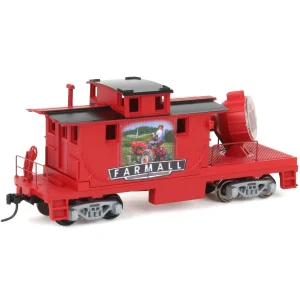 Outback Toys Trains<1/87 HO Scale IH Farmall Express Searchlight Car, #34 in Series