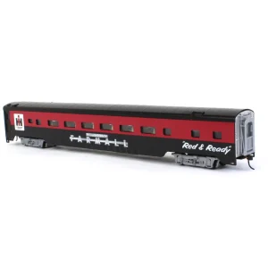 Outback Toys Trains<1/87 HO Scale Limited Edition IH Farmall Train Car #29, "Red & Ready"