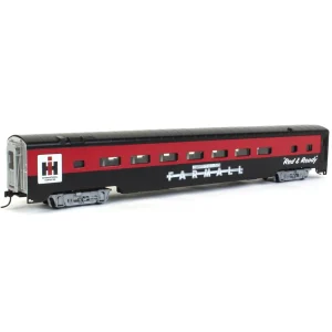 Outback Toys Trains<1/87 HO Scale Limited Edition IH Farmall Train Car #29, "Red & Ready"