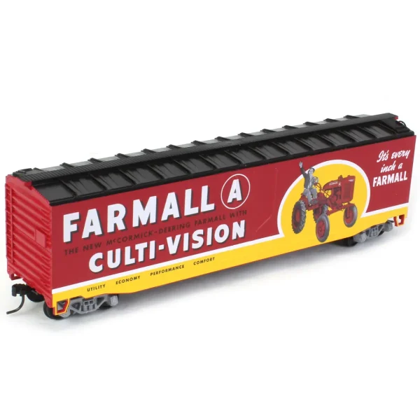 Outback Toys Trains<1/87 HO Scale Limited Edition IH Farmall A Culti-Vision Box Car, #32 in Series