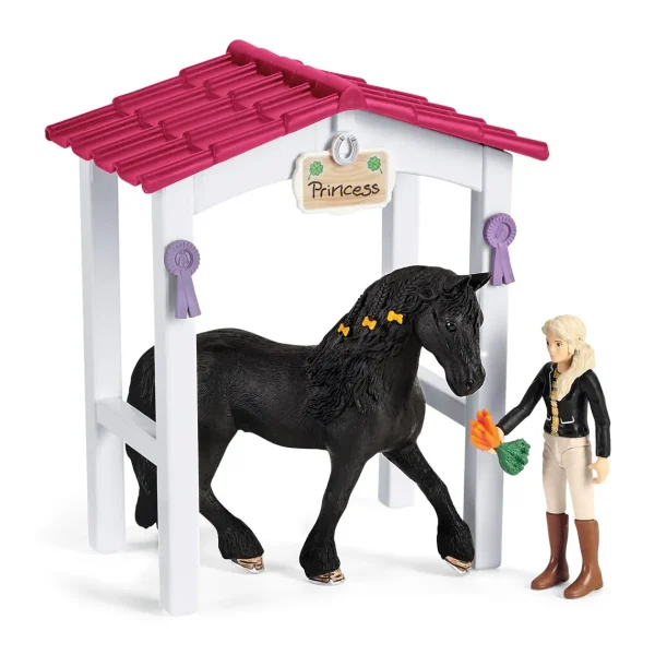 Manufacturer_Schleich Play Animals & Accessories<Horse Stall with Horse club Tori and Princess by Schleich