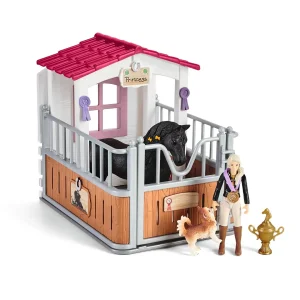 Manufacturer_Schleich Play Animals & Accessories<Horse Stall with Horse club Tori and Princess by Schleich