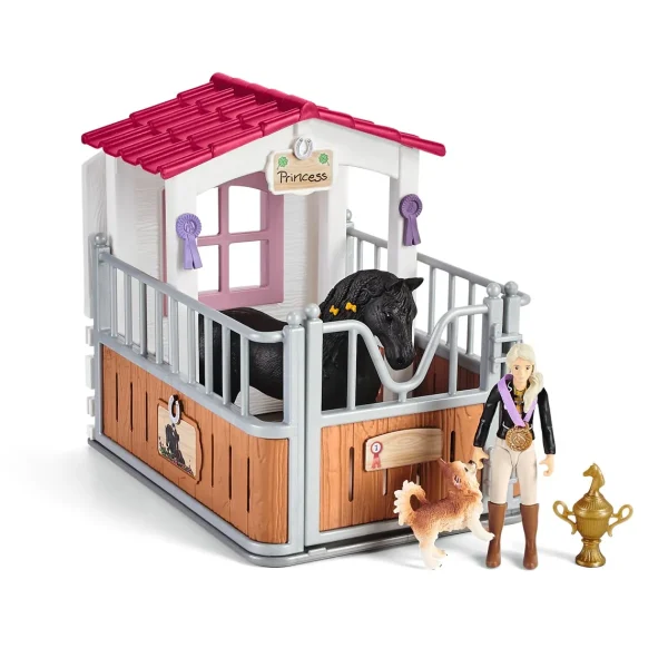 Manufacturer_Schleich Play Animals & Accessories<Horse Stall with Horse club Tori and Princess by Schleich