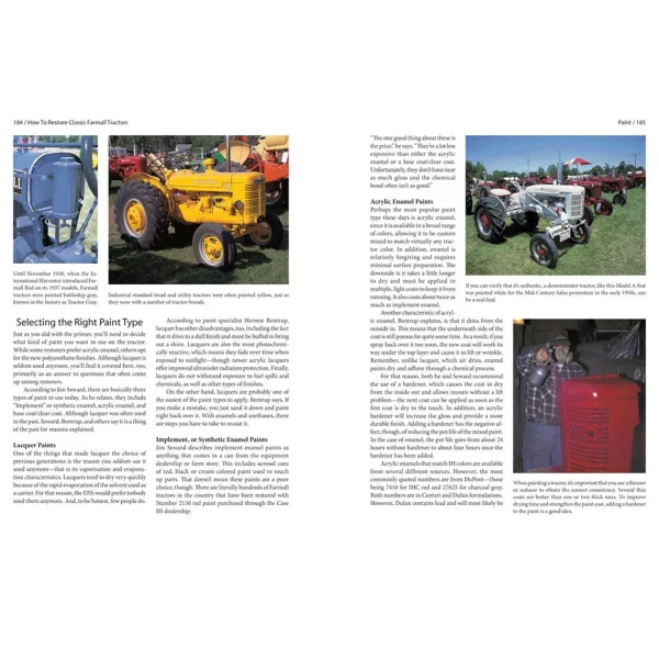 Outback Toys Books, Calendars & Dvds<How to Restore Farmall Tractors by Tharran E. Gaines