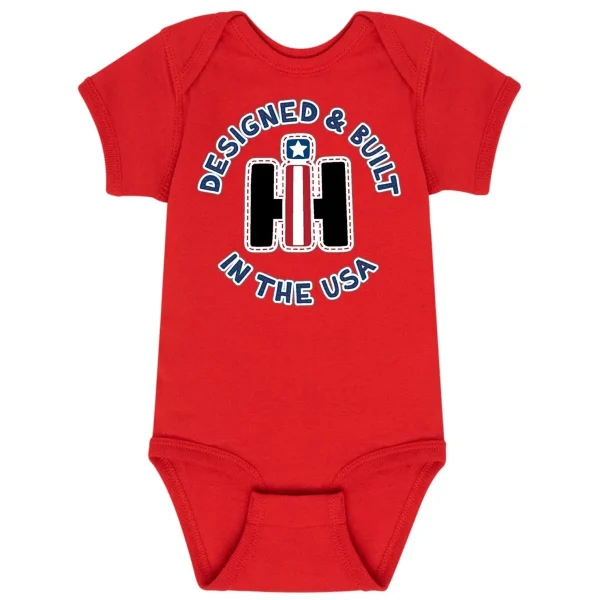Outback Toys Ih Farmall<IH Designed & Built in the USA Infant Onesie