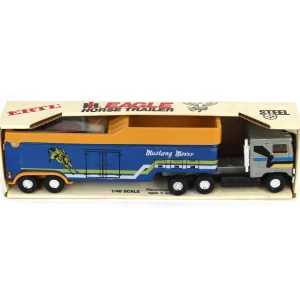 Manufacturer_ERTL Agricultural Trucks<1/48 IH Eagle Horse Trailer with Accessories by ERTL
