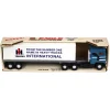 Manufacturer_ERTL Box Trucks & Trailers<1/48 IH Eagle Semi w/ Tandem Axle Box Trailer, Steel, Made in USA by ERTL