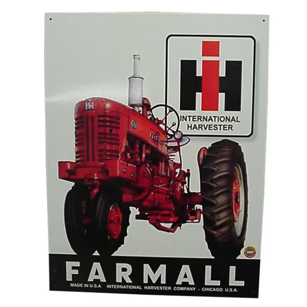 Outback Toys Branded Signs<IH Farmall 400 12'' x 16'' metal sign