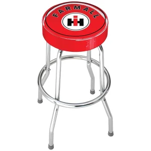Outback Toys Kitchen | Tools & Auto<IH Farmall 29 Inch Red Stool with Chrome Plated Legs