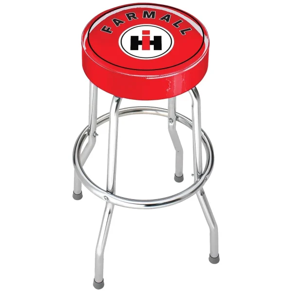 Outback Toys Kitchen | Tools & Auto<IH Farmall 29 Inch Red Stool with Chrome Plated Legs