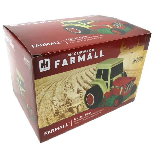 Outback Toys Bed & Bath<IH Farmall 1066 Polyresin Tractor Bank