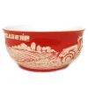 Outback Toys Kitchen<IH Farmall & Case IH Double Side Small Raised-Relief Stoneware Bowl