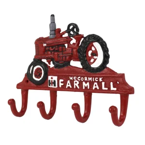 Outback Toys Bed & Bath | Outdoor<IH Farmall H Cast Iron 4 Peg Coat Rack