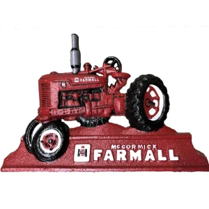 Outback Toys Bed & Bath | Outdoor<IH Farmall H Cast Iron Doorstop