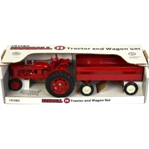 Manufacturer_ERTL Implements<1/16 IH Farmall H with Flarebox Wagon by ERTL