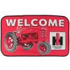 Outback Toys Outdoor<IH Farmall M Tractor Welcome Mat, 30in x 17.75in