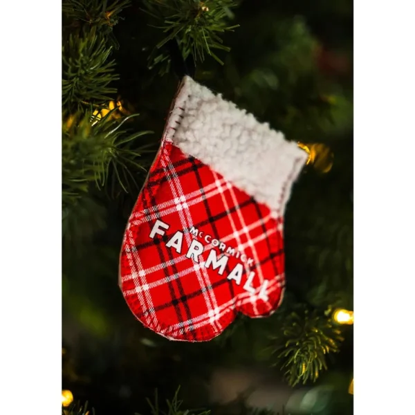 Outback Toys Christmas DéCor<IH Farmall Mini Mitten Ornament