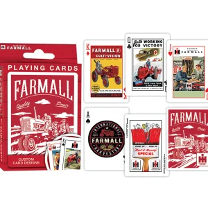 Outback Toys Games & Puzzles<IH Farmall Playing Cards with Vintage Ad Designs
