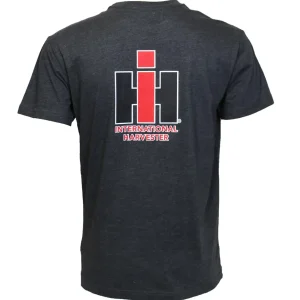 Outback Toys Ih Farmall<IH Logo Charcoal Short Sleeve Tee Shirt