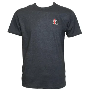 Outback Toys Ih Farmall<IH Logo Charcoal Short Sleeve Tee Shirt
