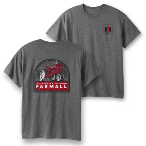 Outback Toys Case Ih & Ji Case | Ih Farmall<IH McCormick Deering Farmall Tractor Gray T-Shirt
