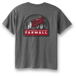 Outback Toys Case Ih & Ji Case | Ih Farmall<IH McCormick Deering Farmall Tractor Gray T-Shirt