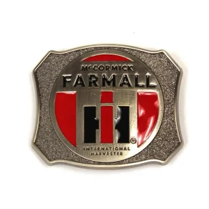 Manufacturer_SpecCast Ih Farmall<IH McCormick Farmall Brushed Pewter Belt Buckle