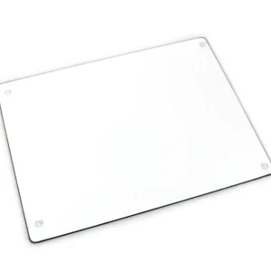 Outback Toys Kitchen<IH McCormick Farmall C Tractor in Farm Scene Glass Cutting Board, 15.5in x 11.75in