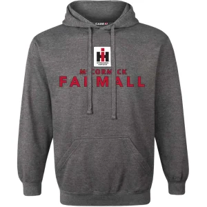 Outback Toys Ih Farmall<IH McCormick Farmall Heather Charcoal Hooded Sweatshirt