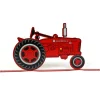 Outback Toys Outdoor<IH McCormick Farmall M Tractor Mailbox Topper