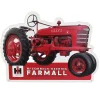 Outback Toys Branded Signs<IH McCormick-Deering Farmall Die-cut Embossed Metal Sign, 17.75in x 12.875in