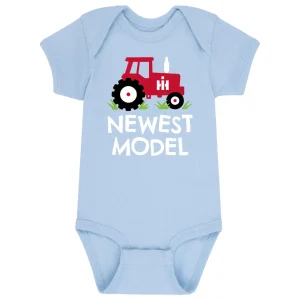 Outback Toys Ih Farmall<IH Newest Model Light Blue Infant Onesie