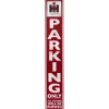 Outback Toys Branded Signs<IH Parking Only Embossed Metal Street Sign, 6in x 36in