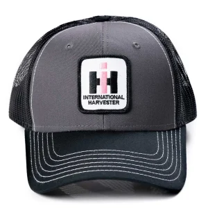 Outback Toys Ih Farmall<IH Stitched Logo Gray with Black Mesh Back Hat