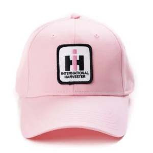 Outback Toys Ih Farmall<IH Stitched Logo Solid Pink Adult Hat