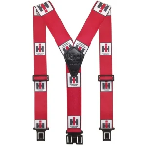 Outback Toys Ih Farmall<48in IH Red 2in Hook Suspenders