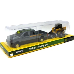 Manufacturer_ERTL Pickup Trucks<8in John Deere Pick Up with Skidloader