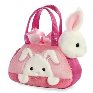 Manufacturer_Aurora Stuffed Animals & Puppets<7in Peek-a-Boo Bunny Fancy Pals Purse by Aurora
