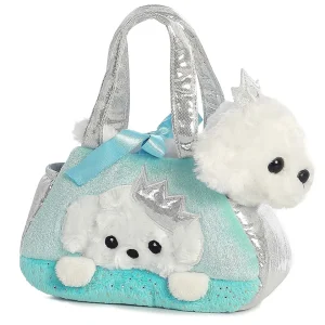 Outback Toys Stuffed Animals & Puppets<7in Peek-A-Boo Princess Puppy Fancy Pals Plush Animal By Aurora