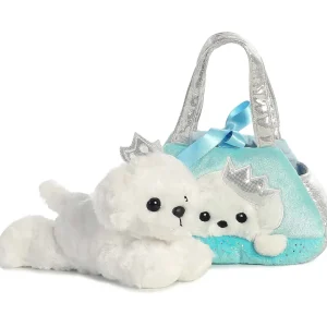 Outback Toys Stuffed Animals & Puppets<7in Peek-A-Boo Princess Puppy Fancy Pals Plush Animal By Aurora