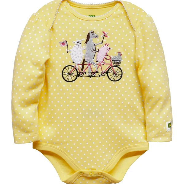 Outback Toys John Deere<Infant John Deere Barnyard Besties Longsleeve Bodyshirt