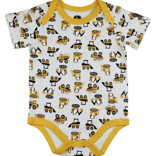 Outback Toys John Deere<Infant John Deere Construction Fleet Bodyshirt