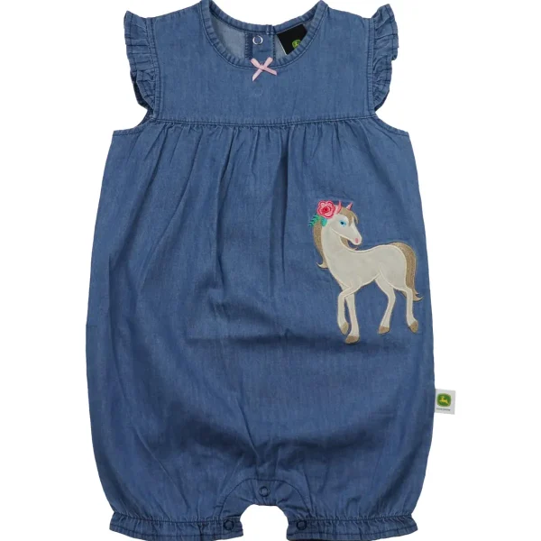 Outback Toys John Deere<Infant John Deere Embroidered Horse Romper