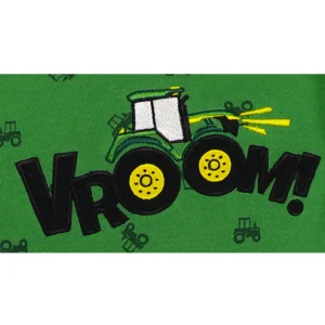 Outback Toys John Deere<Infant John Deere Green & Yellow Vroom! Short Sleeve Onesy