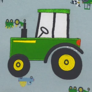 Outback Toys John Deere<Infant John Deere Green Tractor Romper Short Sleeve Onesy