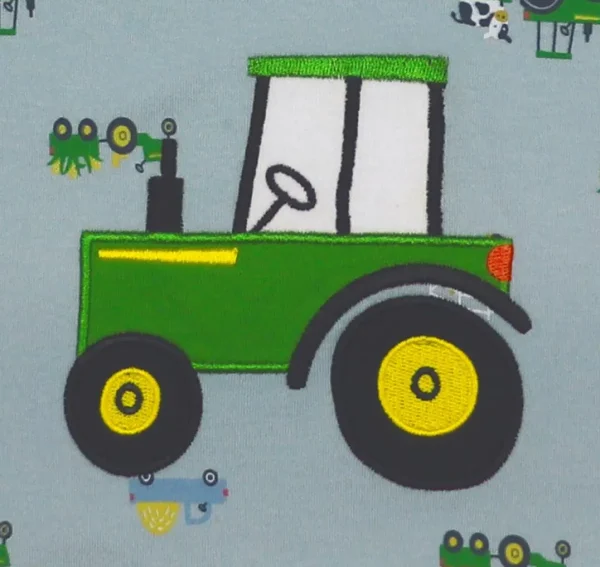 Outback Toys John Deere<Infant John Deere Green Tractor Romper Short Sleeve Onesy