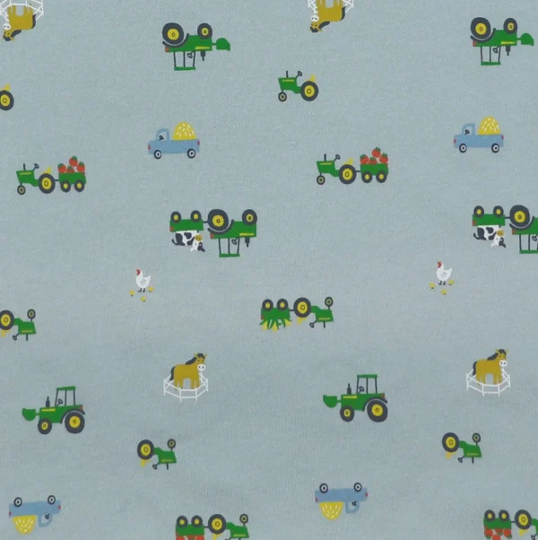 Outback Toys John Deere<Infant John Deere Green Tractor Romper Short Sleeve Onesy