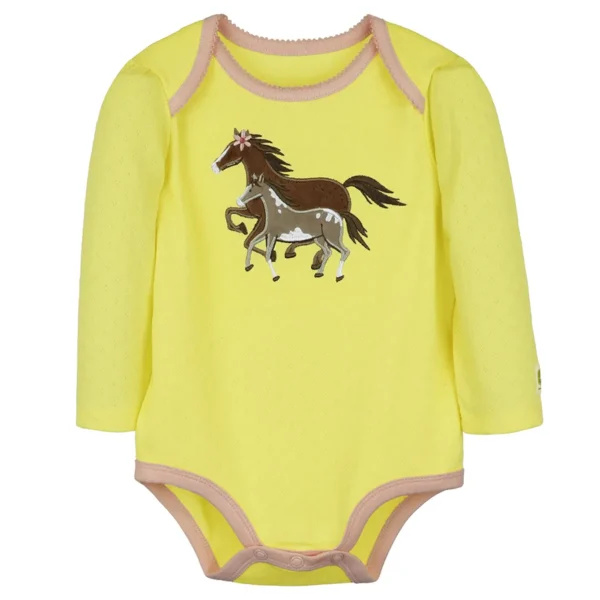 Outback Toys John Deere<Infant John Deere Mama Foal Embroidered Onesy