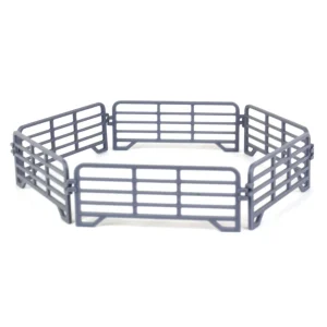Outback Toys 3D Print & Small Accessories<1/64 6 Interlocking Gray Panels, 3D Printed
